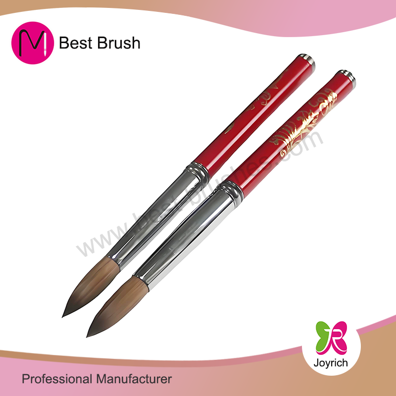 Wéi wielen ech eng Acryl Nagel Pinsel déi d'Aarbecht méi einfach mécht?