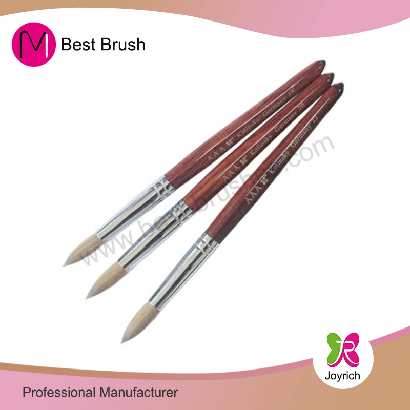 Pur kolinsky roude Acryl Neel Pinsel